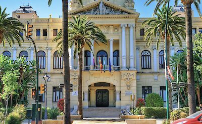 M&aacute;laga's City Hall. unsplash:emanuelodadjiev