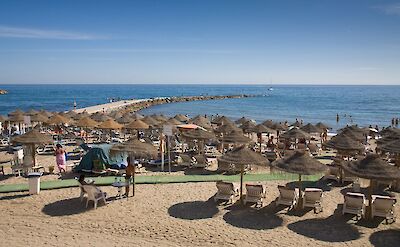 Marbella Beach in Costa del Sol, Spain. CC:David Diliff