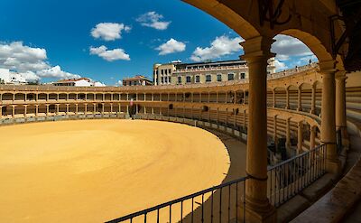 Ronda's historic Plaza de Toros. unsplash:Valeriano