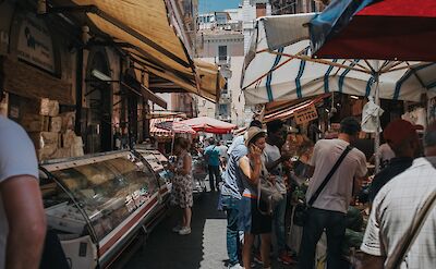 Food market, Catania, Italy. Unsplash: Matteo Badini