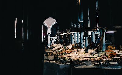 Rialto market, Venice, Italy. Unsplash: Marco Chilese