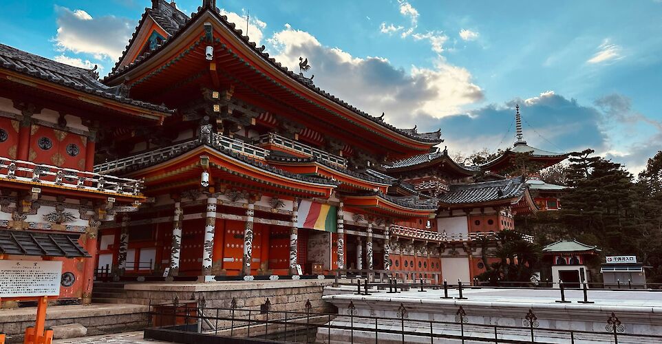 The Kosanji Temple near Onomichi is dedicated to the bond between mother and child. Unsplash:DesmondTawiah