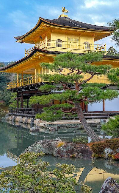 The Golden Pavilion (Kinkakuji) in Kyoto, Japan. Flickr:. Ray in Manila