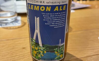 Local Hiroshima beer in Onomichi, Hiroshima, Japan. ©Gea