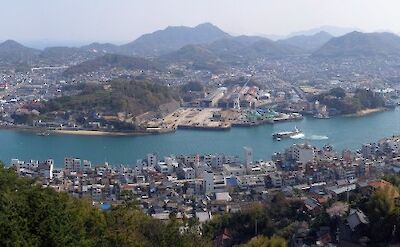 View of Onomichi, Hiroshima Prefecture in Japan. CC:Vickerman625