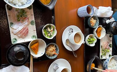 Traditional lunch in Ehime Prefecture, Japan. ©Gea
