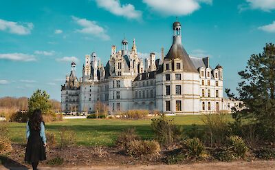 Looking at the chateau, Chambord, France. Antonin Carvalho@Unsplash