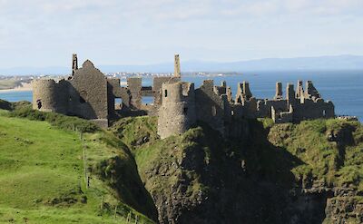 Dunluce Castle in Northern Ireland.