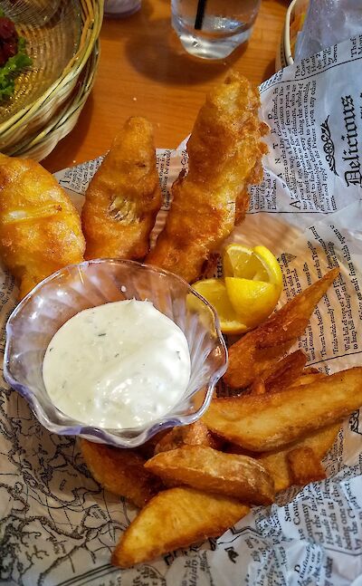 Fish & chips in Ireland! Flickr:Anna Fox