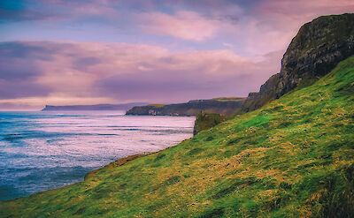 Northern Ireland coastline. Unsplash:K. Mitch Hodge