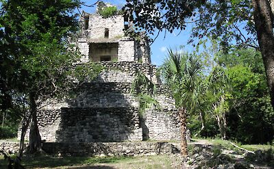 Ancient Matan temples, Muyil, Quintana Roo, Mexico. Flickr: Paul Comstock