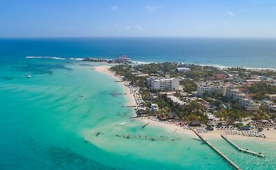 Playa Norte, Mexico. Flickr: Drone Picr