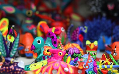 Handcrafted souvenirs, Oaxaca, Mexico. Unsplash: Ana Luisa Gamboa