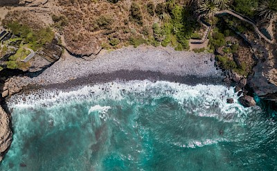 Bay from above, Tenerife, Spain. Unsplash@Kiril Georgiev
