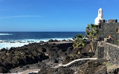 Church on the coast of Tenerife, Spain. Unsplash@Maria Bobrova
