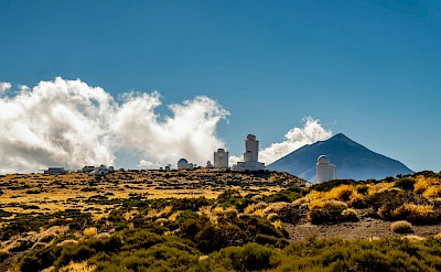 Clouds behind Mount Teide, Tenerife, Spain. Unsplash@Elijah G