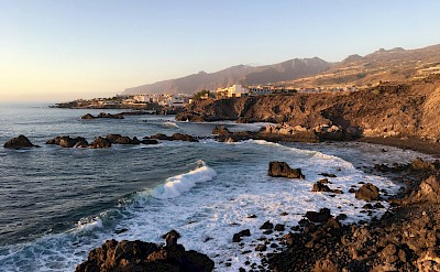 Coast of Tenerife at sunset, Spain. Unsplash@Maria Bobrova