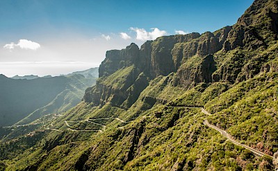 Green cliffs, Tenerife, Spain. Unsplash@Michal Mrozek