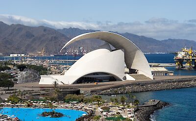 Santa Cruz, the capital of Tenerife Island. CC:Mike Peel