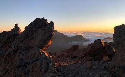 Sunset above the clouds, Tenerife, Spain. Unsplash@Robert Jan Schokking
