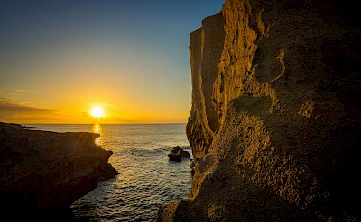 Sunset at the cliffs, Tenerife, Spain. Unsplash@Maciek Sulkowski
