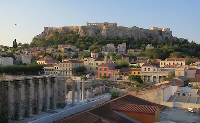 Acropolis seen from Monastiraki, Athens, Greece. Flickr: Terrazzo