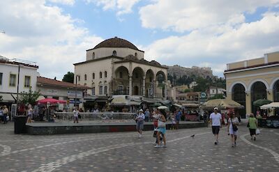 Monastiraki Plaza, Athens, Greece. Flickr: Brad Hostetler