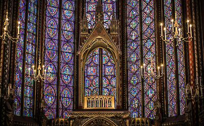 Sainte Chapelle, Paris, France. Unsplash: Stephanie Le Blanc