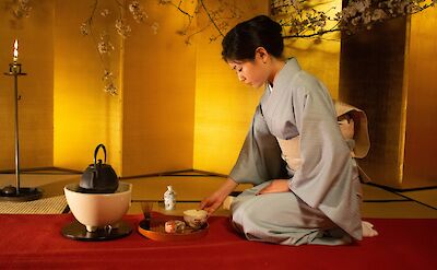 Tea ceremony, Japan. Unsplash: Romeo A
