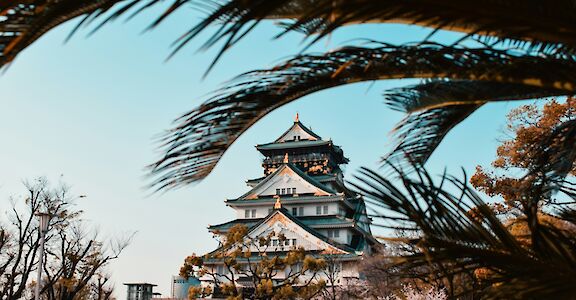 Osaka castle, Japan. Unsplash: Agathe