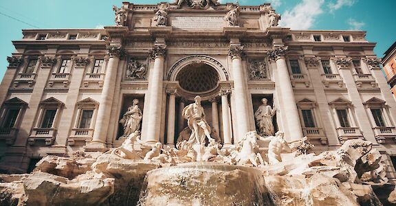 Trevi Fountain, Rome. Unsplash: Christina Gottardi