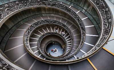 Vatican museum, Rome, Italy. Unsplash: Nicola Shoizey