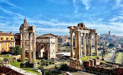 Roman Forum, Rome. Unsplash: Massimo Virgilio