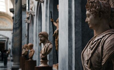Vatican Museum, Rome, Italy. Unsplash: Russell Ferrer