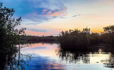 Sunsets in the Amazon!