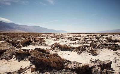 Badwater basin, Death Valley National Park, California, USA. Unsplash: Mark Boss