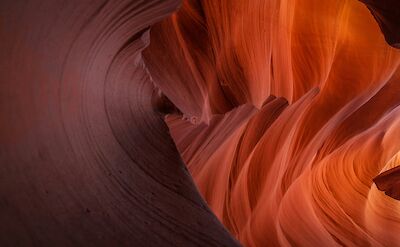 Lower Antelope Canyon, Arizona, USA. Unsplash: Ismael Paramo