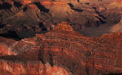 Grand Canyon at sunset, Arizona, USA. Unsplash: Madalin Ajantea