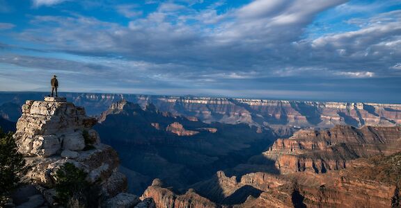 Grand Canyon, North Rim, Arizona, USA. Unsplash: Aram Grigoryan