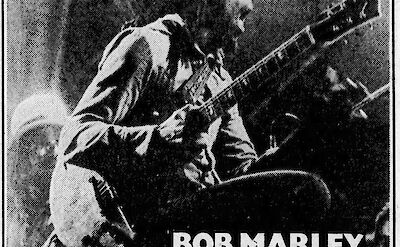 Vintage Bob Marley and the Wailers MOI gig poster. Montreal Concert Poster Archive@Flickr