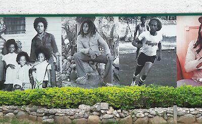 Bob Marley Mural, Kingston, Jamaica. Flickr: Barney Bishop