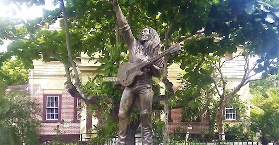 Bob Marley Statue, Kingston, Jamaica.