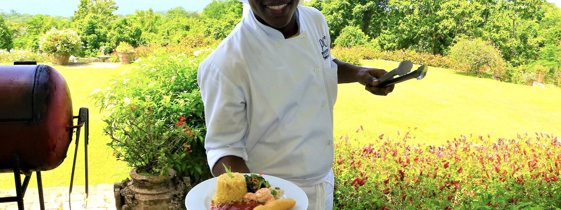 Local chef, Jamaica.