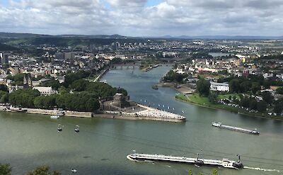 Rhine & Mosel Rivers meet in Koblenz, Germany. Unsplash:Pieter VandeSande