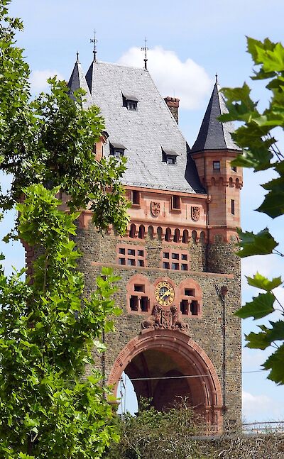 Nibelungen Bridge over the Rhine in Worms, Rhineland-Palatinate, Germany. Flickr:Dirk Wessner