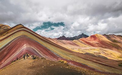 Rainbow Mountain in Cusco, Peru. Unsplash:McKayla Crump