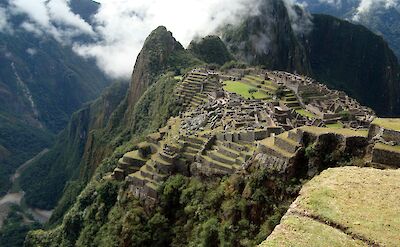 Ruins at Machu Picchu in Peru. CC:Elena Tatiana Chis