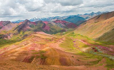 Rainbow Mountain. Unsplash:Michael Busch