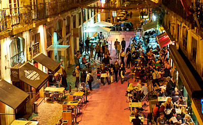 Dining in Lisbon, Portugal. Flickr:Luca Sartoni