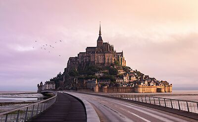 Le Mont Saint-Michel, France. Unsplash:Dan Asaki